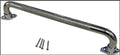 Maple Leaf Stainless Steel Grab Bar with Rotating Flange - Rust-Resistant Bathroom Safety Solution for Canadian Homes