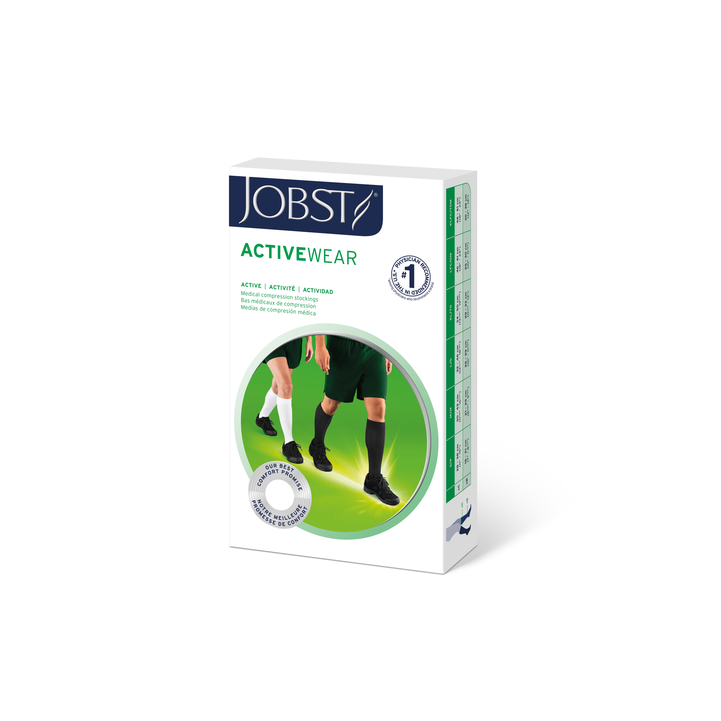 JOBST ActiveWear 30-40 mmHg Knee High