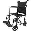 EZee Life CH1042 Lightweight Transport Chair | 18.5 x 15.75 in Seat Canada
